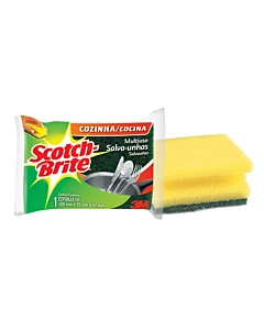 Esponja Fibra Salva Unas Scotch Brite