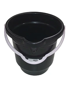 Balde Gavaplast 10 Litros Negro