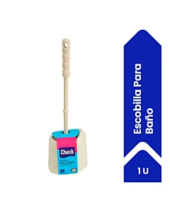 Escobilla Para Baño Check Con Deposito Blanco 1un