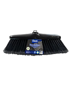 Escobillon Para Interior Check Premium Negro/Plata
