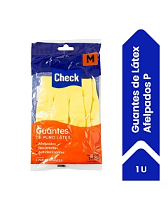 Guante De Látex Check Afelpados M