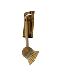 Cepillo Para Platos Bambú