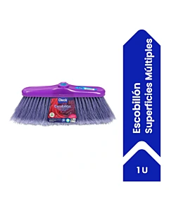 Escobillon Check Multiuso Violeta Y Fucsia