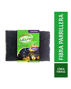 Esponja  Fibra Parrillera  Glow 1un