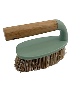 Cepillo De Mano Bambú Verde