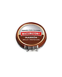 Pomada Marrón Para Calzado Wassington X 30gr