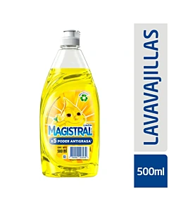 Detergente Magistral Ultra Limón 500 Ml