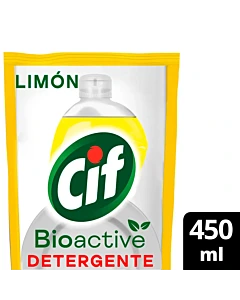 Detergente Cif Bioactive Limón 450ml