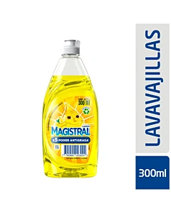 Detergente Magistral Ultra Limón 300 Ml