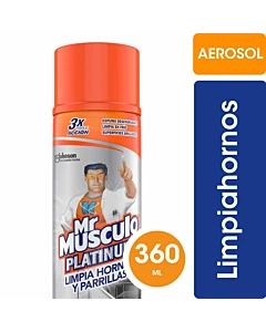 Limpiahornos Y Parrillas Mr. Músculo Desengrasante 360ml