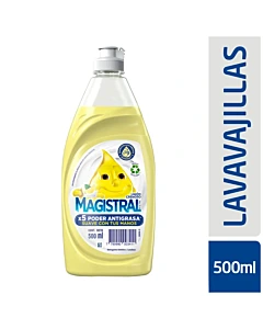 Detergente Magistral Ultra Limón Cremoso 500 Ml