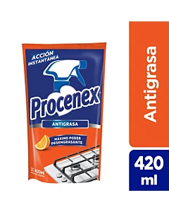 Limpiador Antigrasa Procenex Repuesto Económico  420 Ml