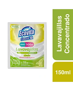 Detergente Lavavajillas Ecovita Concentrado 150ml