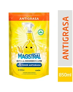 Antigrasa Magistral Concentrado Limón 850ml