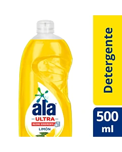 Lavavajillas Ala Ultra Limon 500 Ml