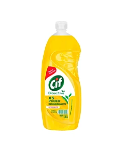 Detergente Cif Bioactive Desengrasante Limón 1.25 L
