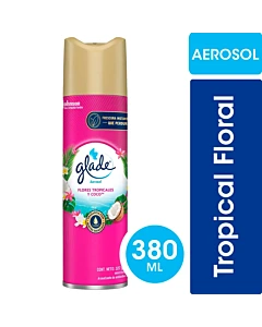 Aromatizante Ambiental Glade Flores Tropicales Y Coco 360ml
