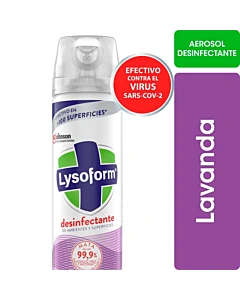 Desinfectante Elimina Olores Lysoform Lavanda 360 Ml
