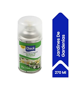 Aromatizante De Ambientes Check Jardines De Gardenias 270 Ml