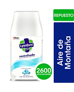 Aromatizante Ambiental Lysoform Aire De Montaña 270 Ml