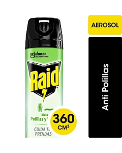 Insecticida Raid Polillas 360 Ml