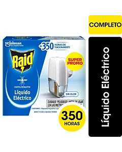 Insecticida Mosquitos Raid 45 Noches 32.9ml