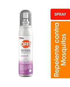 Repelente Para Mosquitos Off! Defense Infantil + 2 Años Spray 100ml