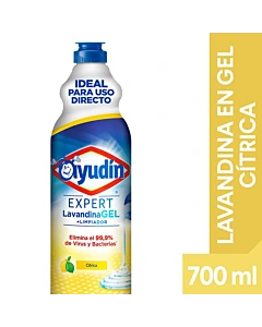 Lavandina En Gel Ayudín Pureza Cítrica 700 Ml