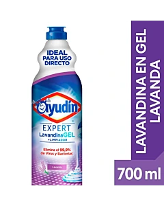 Lavandina En Gel Ayudín Lavanda 700 Ml