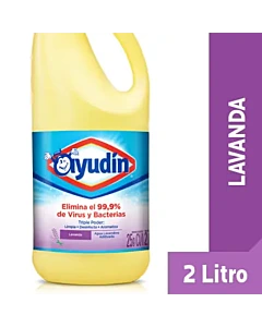 Lavandina Ayudín Triple Poder Lavanda 2 L