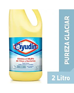 Lavandina Ayudín Triple Poder Pureza Glaciar 2 L