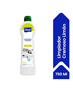 Limpiador Cremoso Check Limón 750gr
