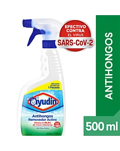 Limpiador Antihongos Ayudín Removedor Activo (Gatillo) 500 Ml