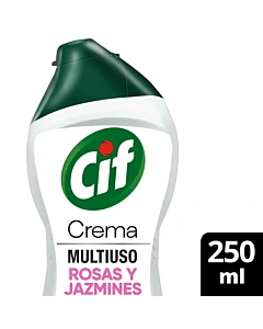 Limpiador En Crema Cif Multiuso Rosas Y Jazmines 250 Ml