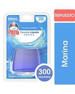 Limpiador Inodoro Pato Canasta Liquida Marina 50 Ml