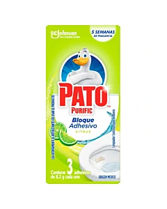 Limpiador Inodoro Pato Adhesivo Citrus 24 G