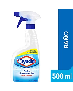 Limpiador De Baño Ayudín Limpieza Activa (Gatillo) 500 Ml