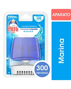 Canasta Líquida Para Inodoro Pato Marina Aparato + Repuesto 50ml