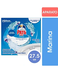 Limpiador Inodoro Pato Canasta Sólida Marina 27 G