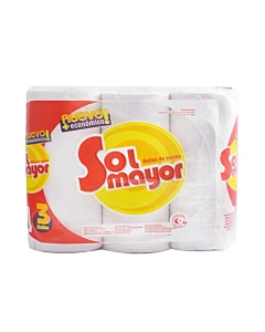 Rollo De Cocina Sol Mayor 40 Paños 3 U