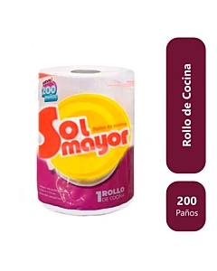 Rollo De Cocina Sol Mayor 200 Paños 1 U