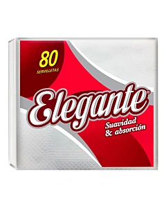 Servilleta De Papel Elegante 80 Un