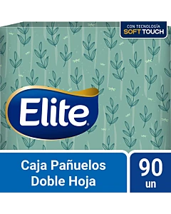 Pañuelos Elite Doble Hoja 90u