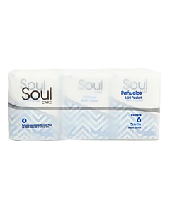 Pañuelos Soul Care Descartables Mini Pocket 6u