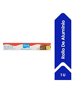 Papel Aluminio Check 28cm X 25m 1u