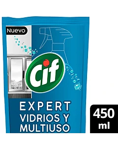 Limpia Vidrios Y Multiuso Cif 450ml