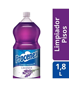 Limpiador Líquido Pisos Procenex 2 En 1 Lavanda 1,8 Lts