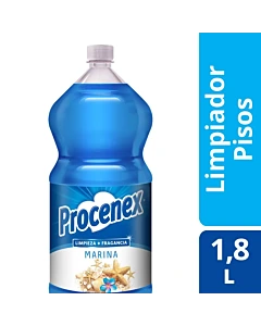 Limpiador Líquido Pisos Procenex 2 En 1 Marina 1,8 Lts