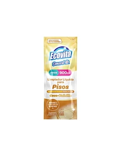 Limpiador Líquido Para Pisos Ecovita Smart Concentrado Coco Vainilla 27 Ml