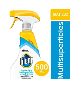 Limpiador Blem Multisuperficies Y Electrónicos Citrus 400 Ml